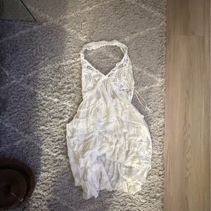Free People Adella Halter Slip Dress